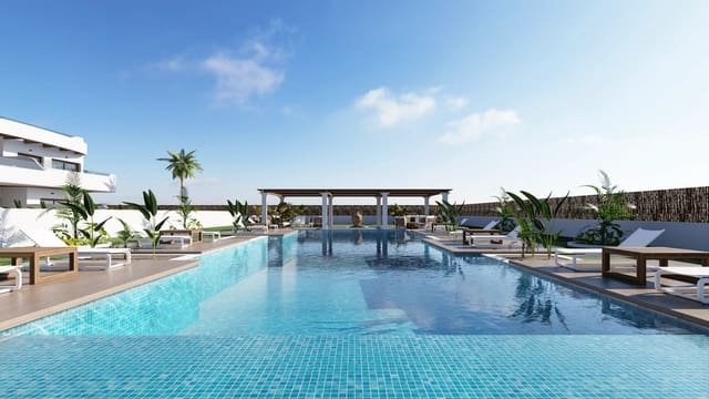 2 sypialnia Apartament na sprzedaż w Las Lomas de Rame - Bahía Bella, Los Alcázares z basenem garażem - 299 000 € (Ref: 9789114)