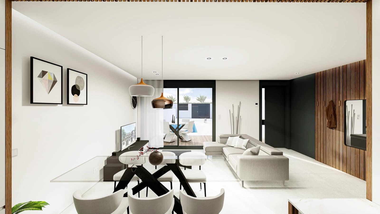 3 chambre Maison de Ville à vendre à Pilar de la Horadada avec piscine - 385 000 € (Ref: 9789125)