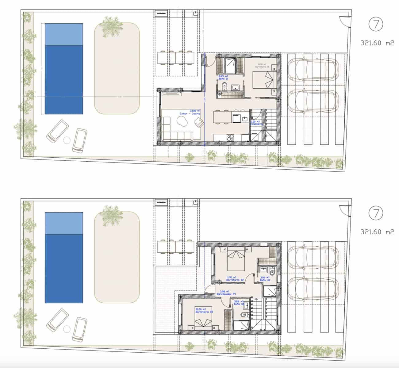 3 bedroom Villa for sale in San Pedro del Pinatar with pool garage - € 499,950 (Ref: 9789129)