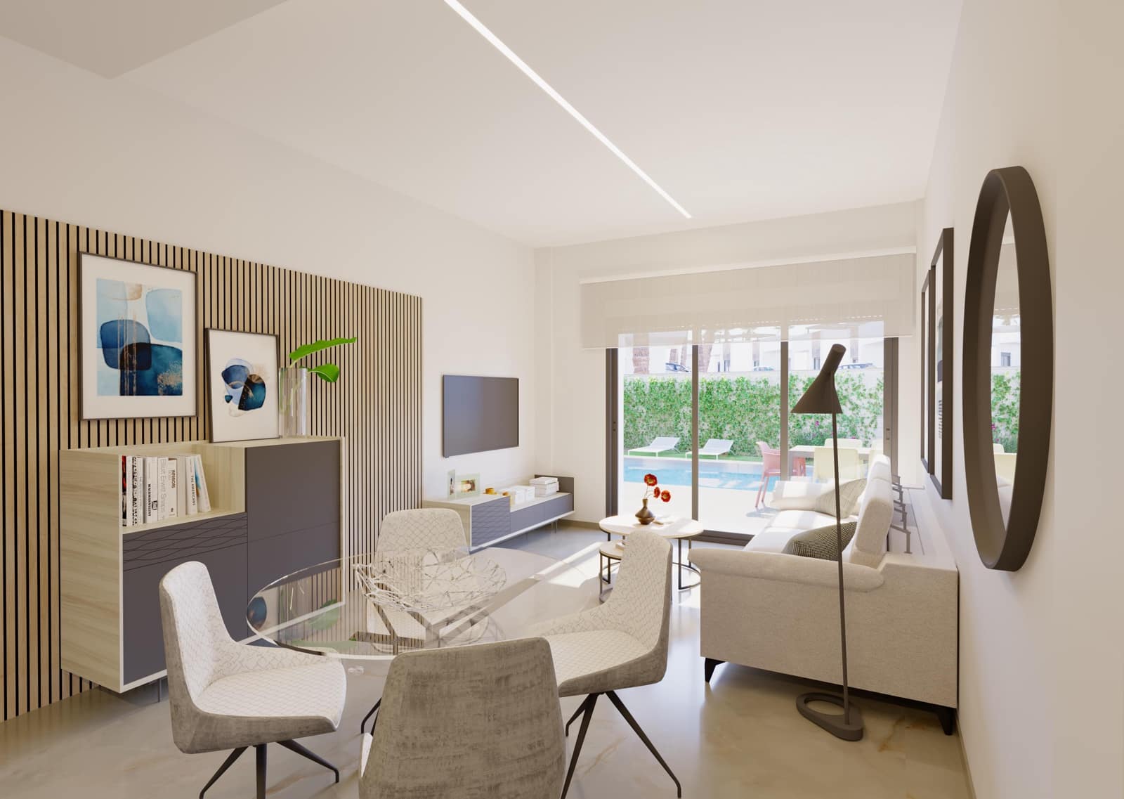 3 sypialnia Willa na sprzedaż w Algorfa z basenem garażem - 427 000 € (Ref: 9789148)