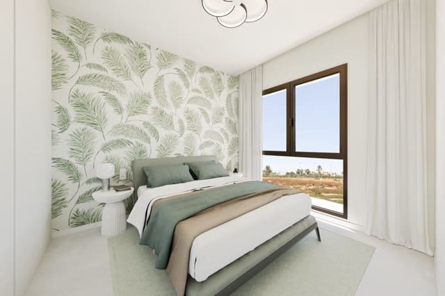 3 sypialnia Apartament na sprzedaż w Los Alcazares z basenem garażem - 320 000 € (Ref: 9789187)