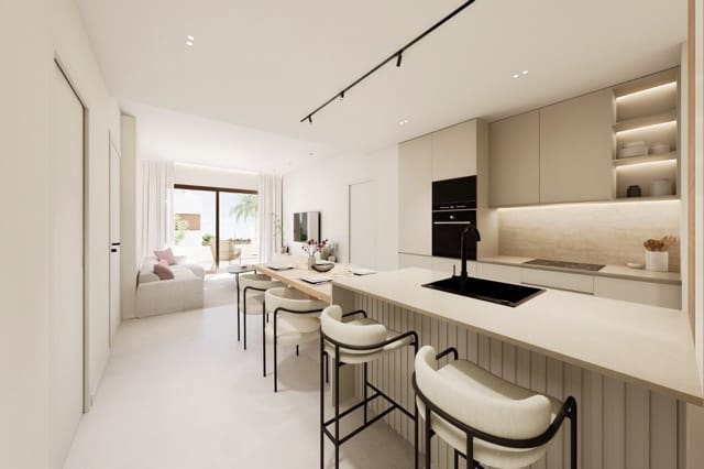 3 sypialnia Apartament na sprzedaż w Las Lomas de Rame - Bahía Bella, Los Alcázares z basenem garażem - 320 000 € (Ref: 9789187)