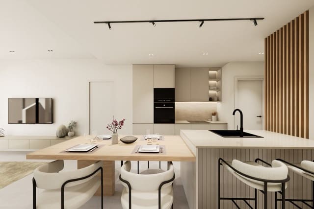 3 sypialnia Apartament na sprzedaż w Las Lomas de Rame - Bahía Bella, Los Alcázares z basenem garażem - 320 000 € (Ref: 9789187)