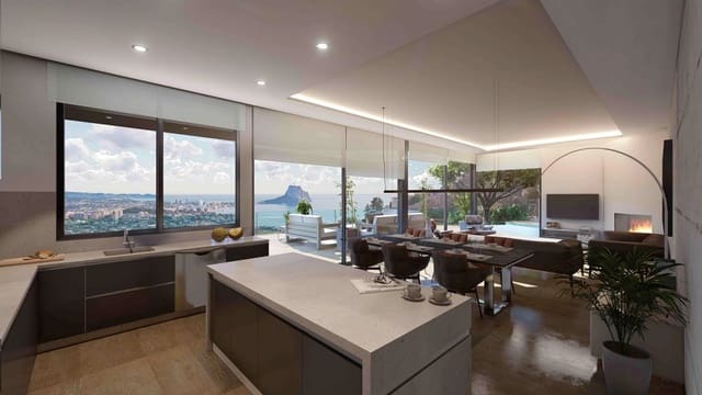 6 quarto Moradia para venda em Maryvilla, Calpe / Calp com piscina garagem - 2 000 000 € (Ref: 9789189)