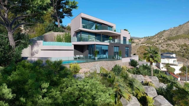 6 quarto Moradia para venda em Maryvilla, Calpe / Calp com piscina garagem - 2 000 000 € (Ref: 9789189)