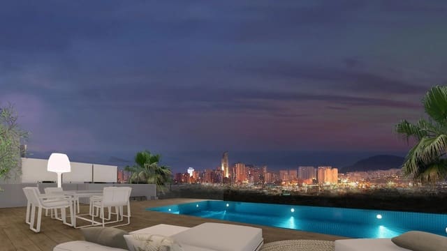 4 chambre Villa/Maison à vendre à Balcón de Finestrat - Terra Marina, Finestrat avec piscine garage - 1 350 000 € (Ref: 9789203)