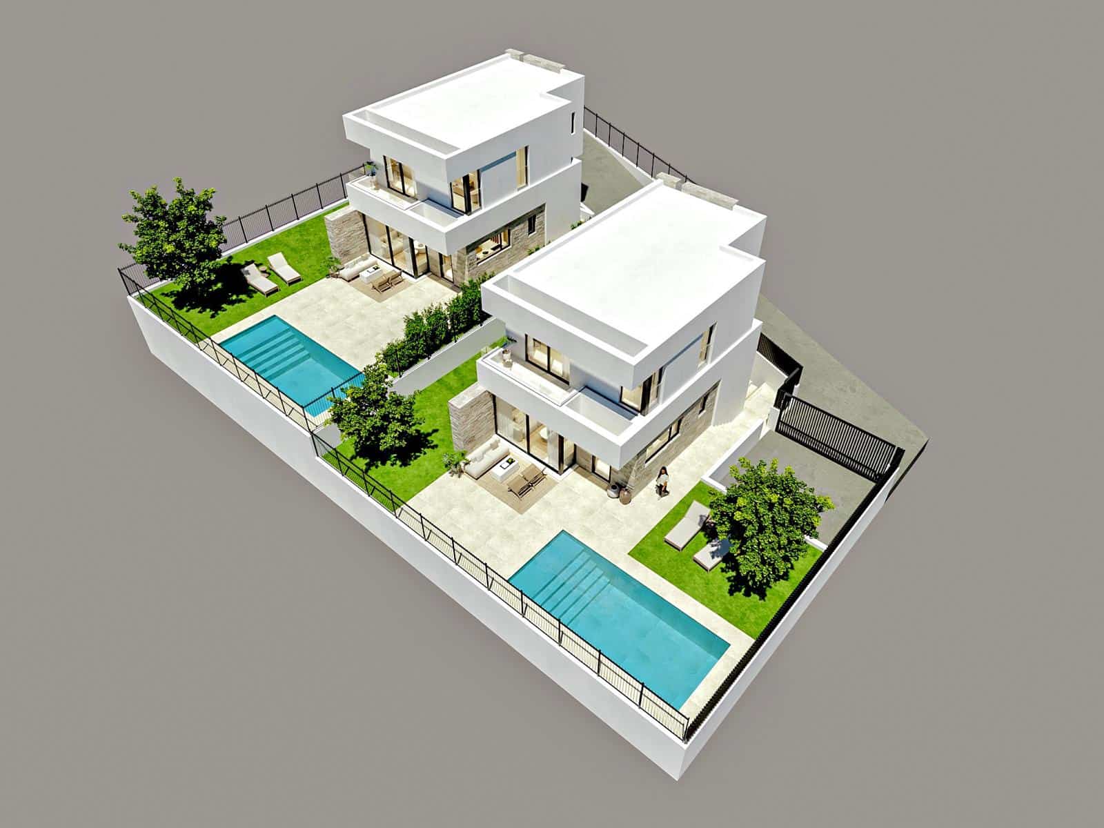 3 quarto Moradia para venda em Finestrat com piscina garagem - 750 000 € (Ref: 9789227)