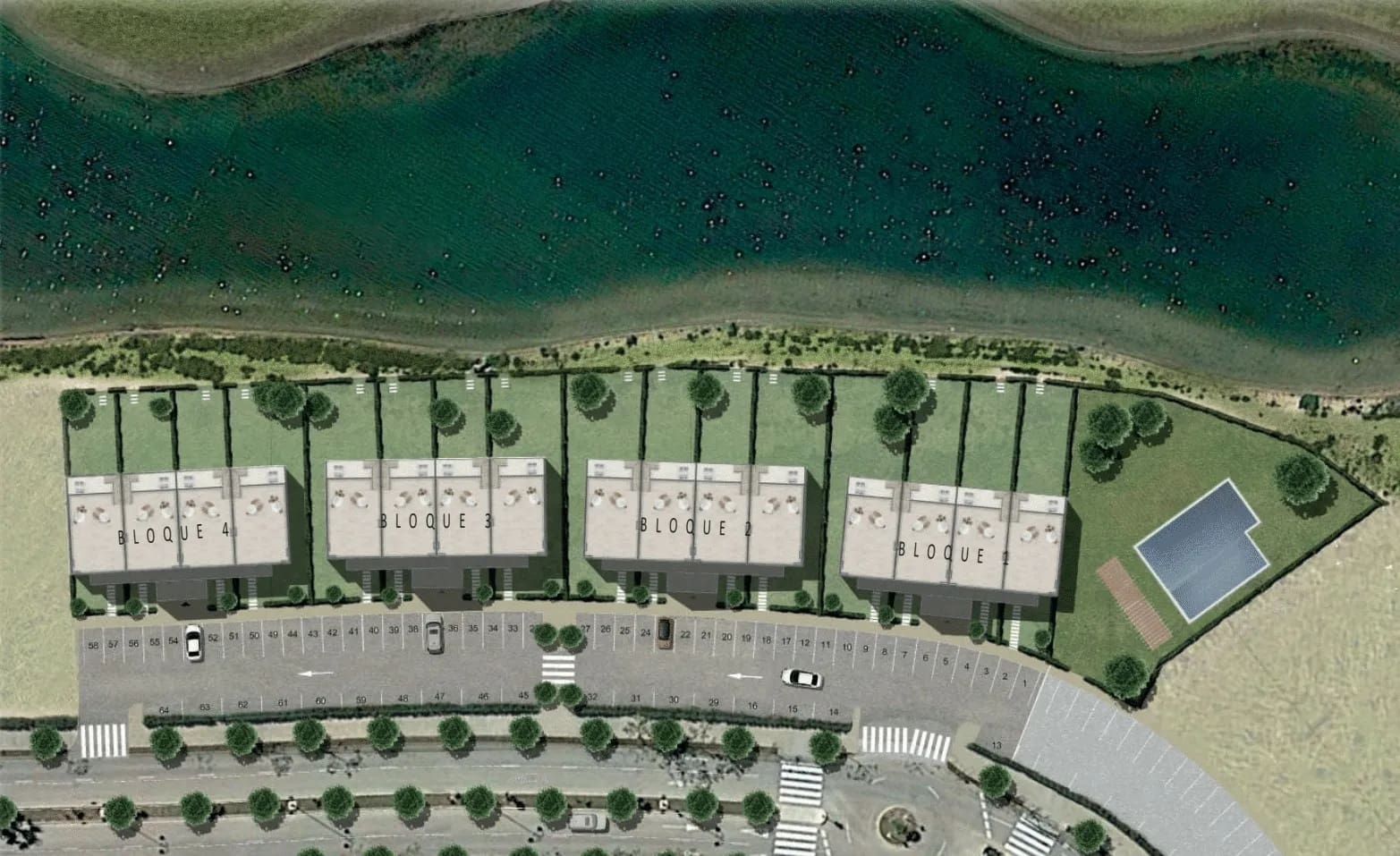 2 chambre Appartement à vendre à Alhama de Murcia avec garage - 191 900 € (Ref: 9789279)