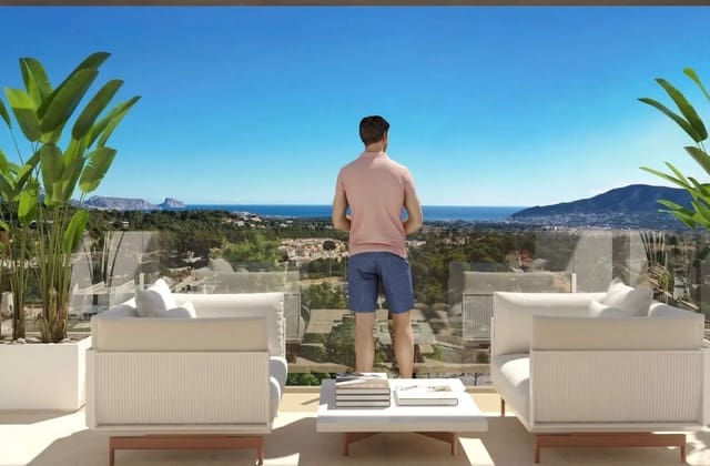 4 makuuhuone Huvila myytävänä paikassa Barranco Hondo - Varadero  , La Nucia mukana uima-altaan 
autotalli - 435 000 € (Ref: 9789281)