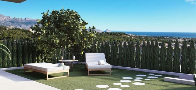 4 makuuhuone Huvila myytävänä paikassa Barranco Hondo - Varadero  , La Nucia mukana uima-altaan 
autotalli - 435 000 € (Ref: 9789281)