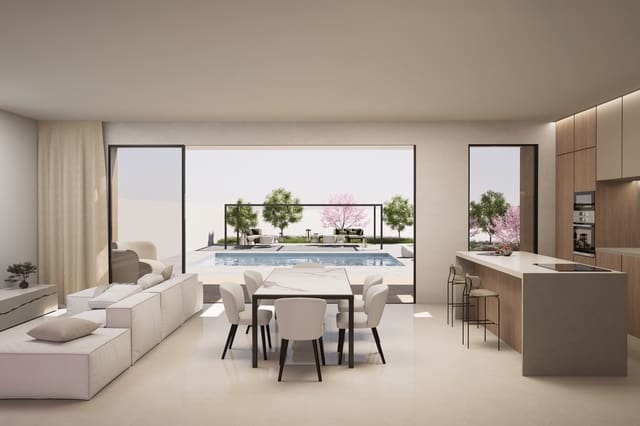 3 chambre Villa/Maison à vendre à Balcón de Finestrat - Terra Marina, Finestrat avec piscine garage - 595 000 € (Ref: 9789289)