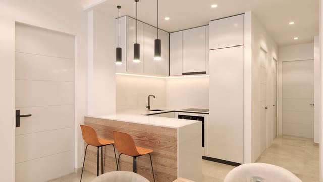 1 sypialnia Apartament na sprzedaż w Playa del Acequión, Torrevieja z basenem - 175 000 € (Ref: 9789292)