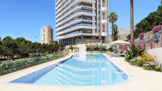 3 makuuhuone Huoneisto myytävänä paikassa Via Parque, Benidorm mukana uima-altaan 
autotalli - 468 000 € (Ref: 9789320)
