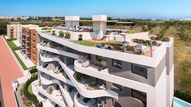 3 soverom Leilighet til salgs i Punta Prima, Torrevieja med svømmebasseng garasje - € 412 000 (Ref: 9789330)