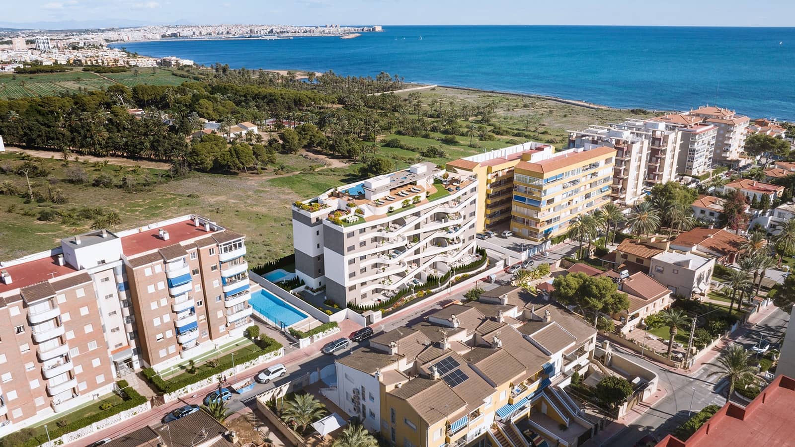 3 chambre Appartement à vendre à Torrevieja avec piscine garage - 412 000 € (Ref: 9789330)