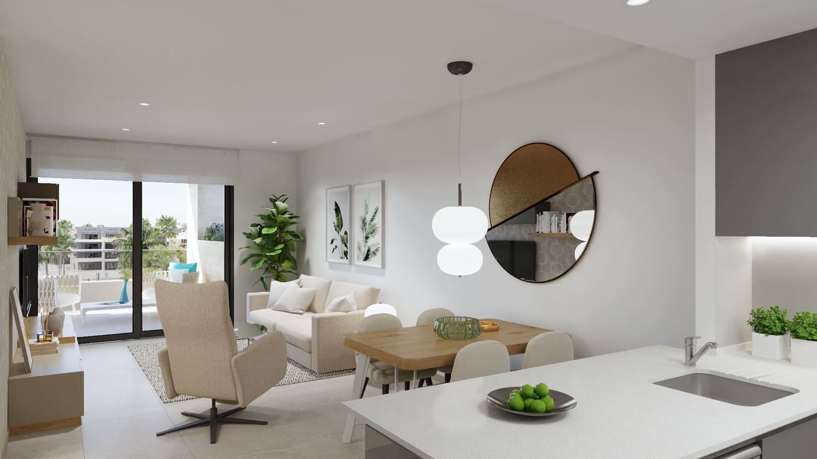 3 sovrum Lägenhet till salu i La Zenia med pool garage - 522 000 € (Ref: 9789352)