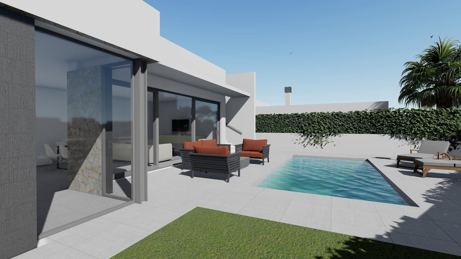 3 chambre Villa/Maison à vendre à San Juan de los Terreros avec piscine garage - 585 000 € (Ref: 9789371)
