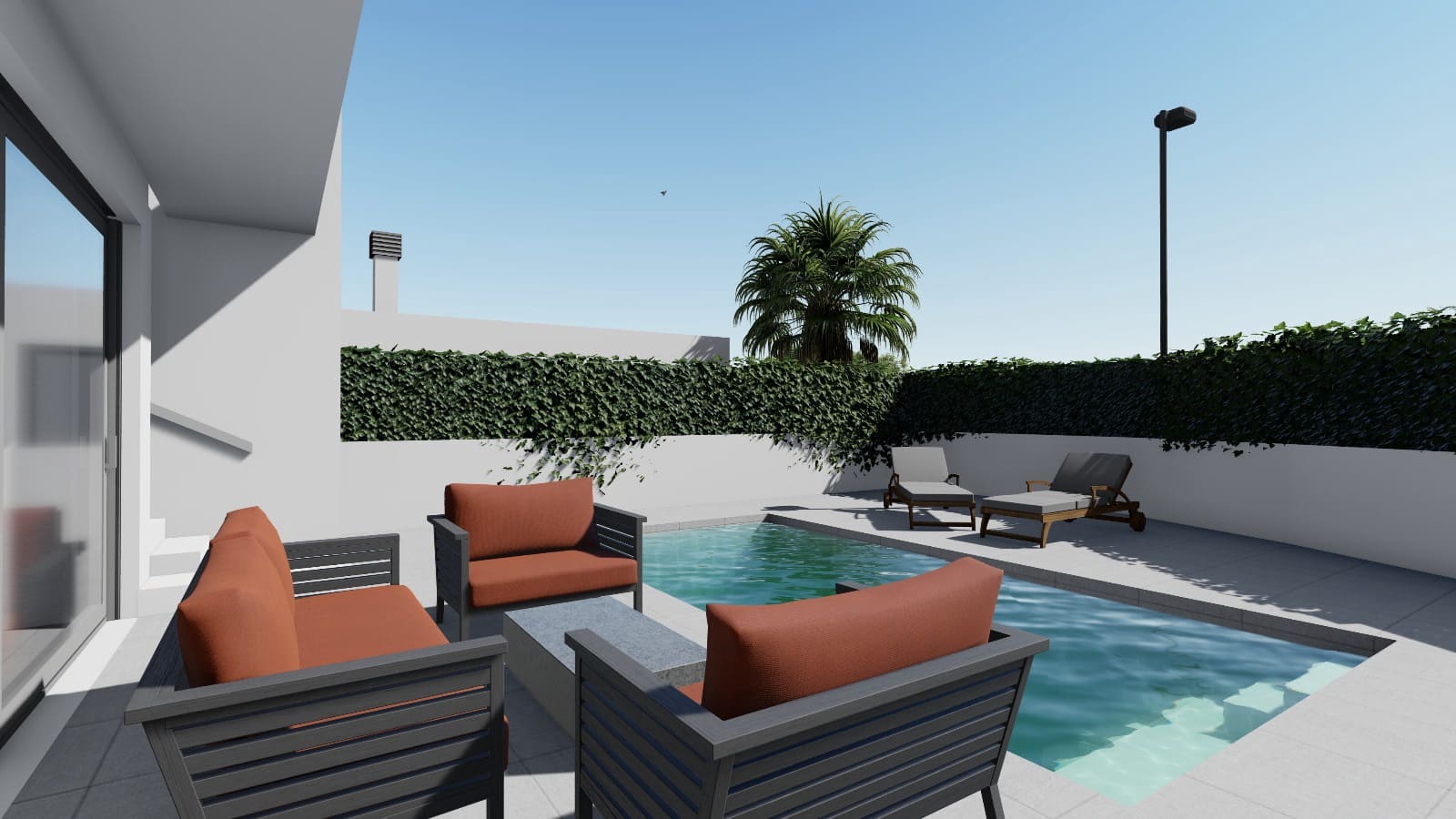 3 chambre Villa/Maison à vendre à San Juan de los Terreros avec piscine garage - 585 000 € (Ref: 9789371)