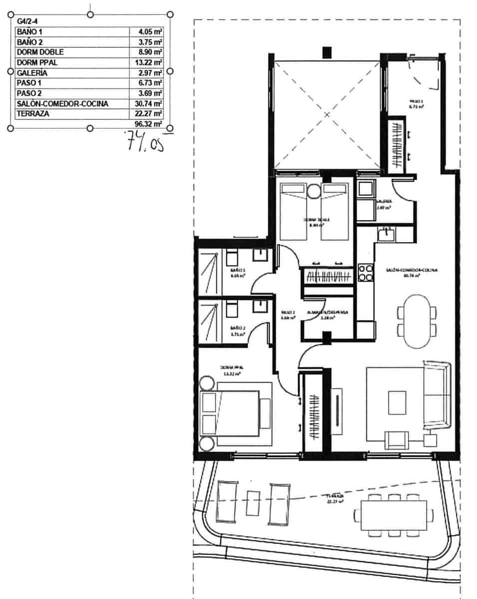 2 soveværelse Lejlighed til salg i Alfaz del Pi / L'Alfas del Pi med swimmingpool garage - € 649.000 (Ref: 9819063)