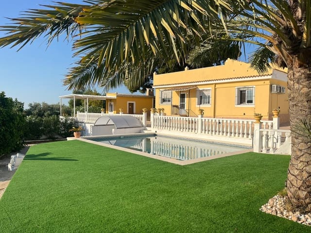 6 soveværelse Finca/Landehus til salg i Moralet, Alicante by med swimmingpool garage - € 659.500 (Ref: 9819442)