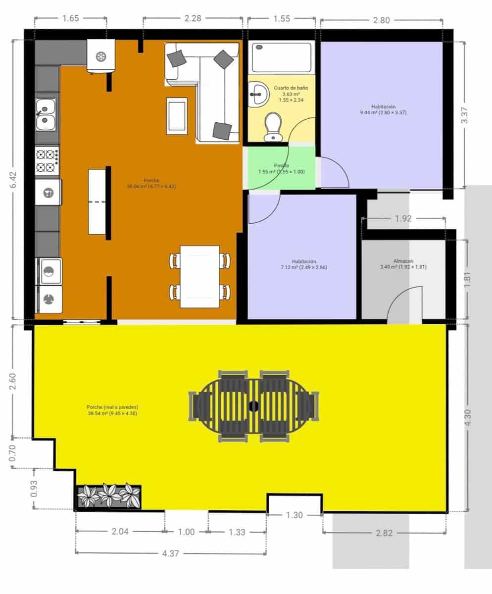 2 bedroom Townhouse for sale in Orihuela Costa with garage - € 272,000 (Ref: 9819463)