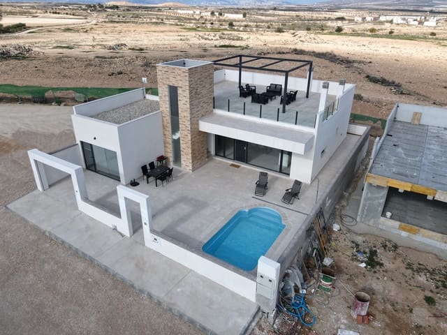 3 Zimmer Villa zu verkaufen in La Pinilla, Fuente Alamo de Murcia mit Pool Garage - 379.845 € (Ref: 9852012)
