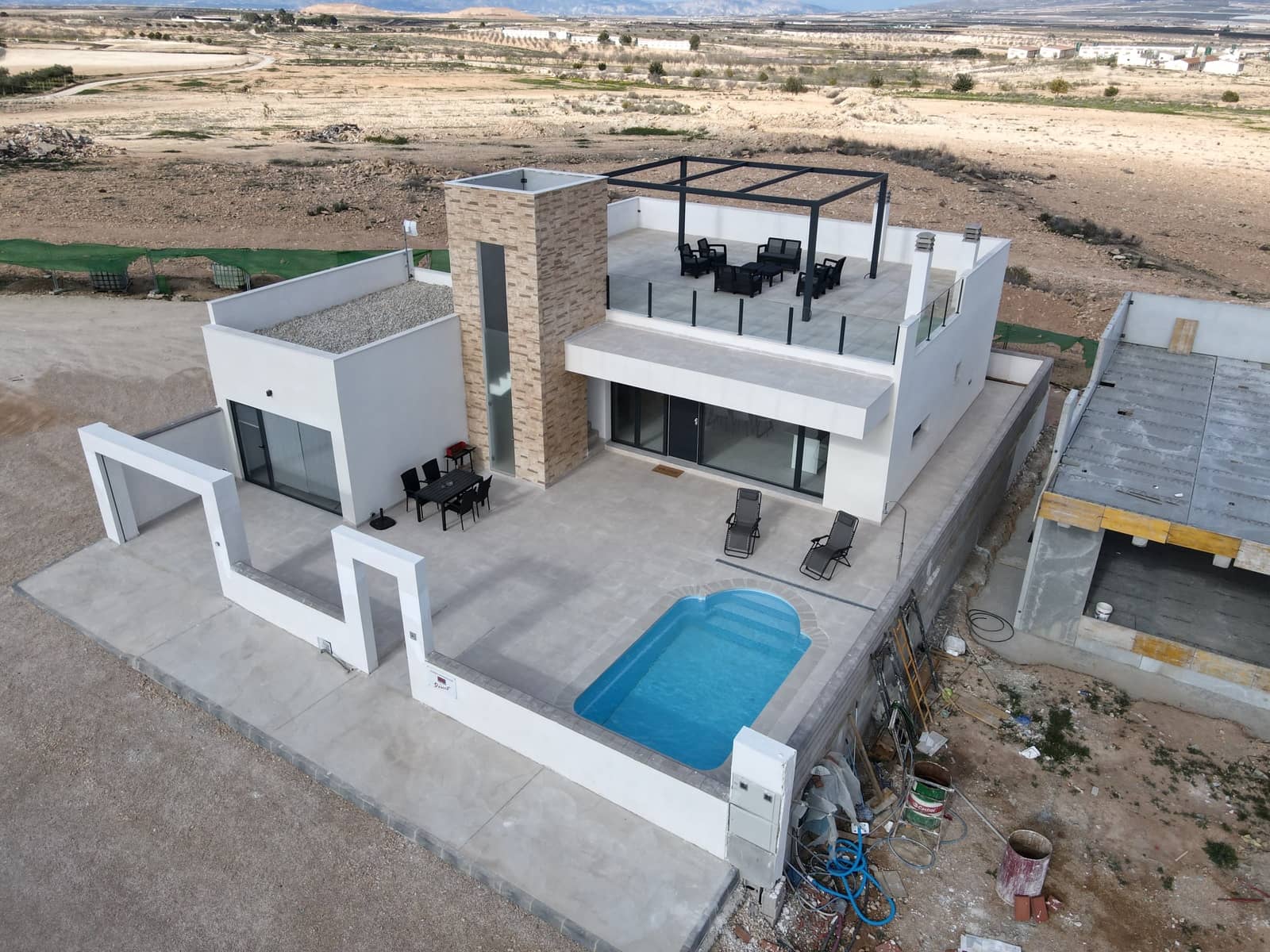 3 soverom Villa til salgs i La Pinilla med svømmebasseng garasje - € 386 469 (Ref: 9852014)
