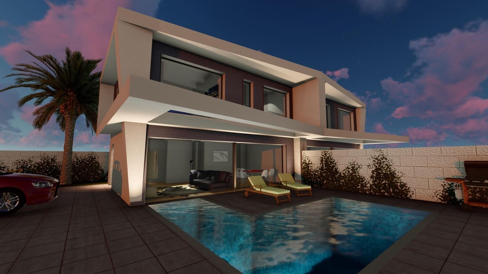 3 sypialnia Dom na sprzedaż w Gran Alacant z basenem - 395 000 € (Ref: 9881597)