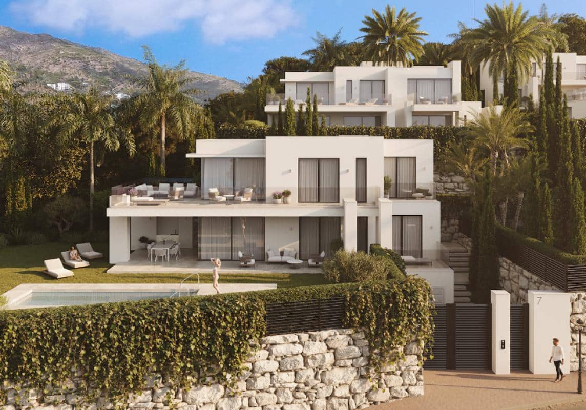 4 sovrum Villa till salu i Mijas med pool garage - 1 975 000 € (Ref: 9909110)