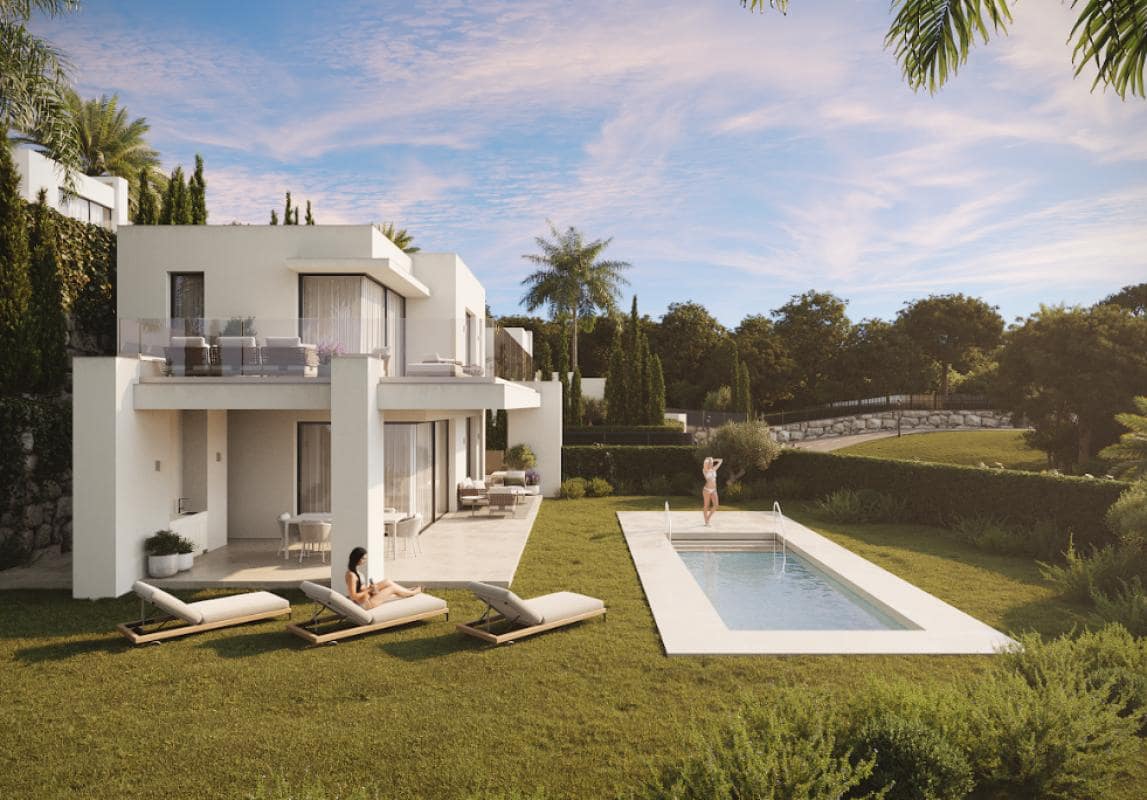 4 sovrum Villa till salu i Mijas med pool garage - 1 975 000 € (Ref: 9909110)