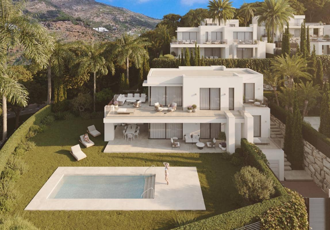 4 sovrum Villa till salu i Mijas med pool garage - 1 975 000 € (Ref: 9909110)