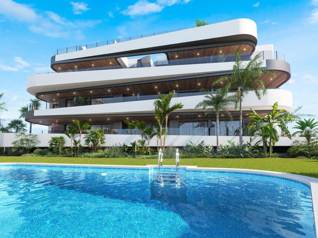 2 sovrum Lägenhet till salu i Los Alcazares med pool - 279 000 € (Ref: 9909170)