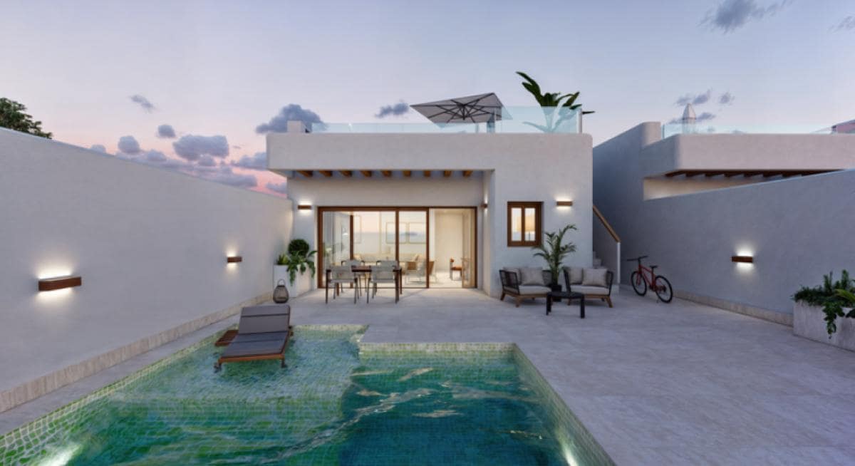 2 bedroom Villa for sale in Torre-Pacheco with pool - € 264,900 (Ref: 9909209)