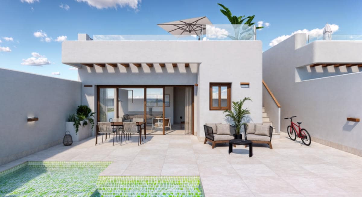 2 bedroom Villa for sale in Torre-Pacheco with pool - € 264,900 (Ref: 9909209)