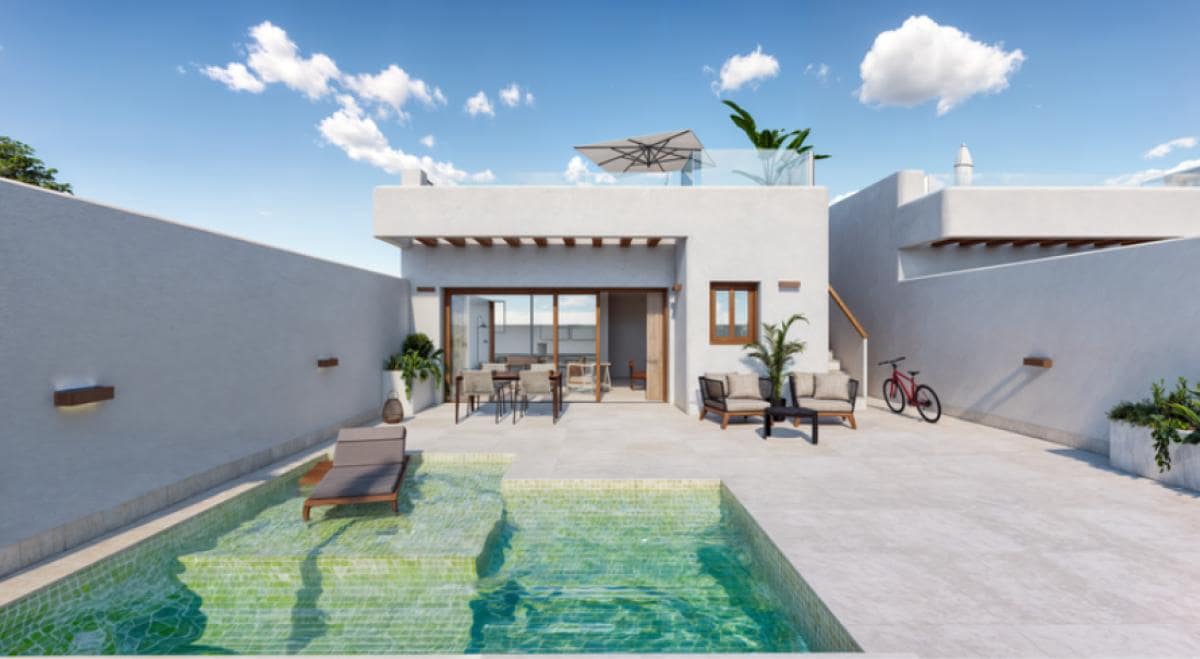 2 bedroom Villa for sale in Torre-Pacheco with pool - € 264,900 (Ref: 9909209)