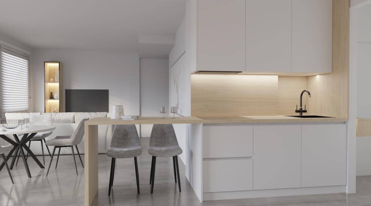 2 chambre Appartement à vendre à Alicante ville - 234 900 € (Ref: 9909255)