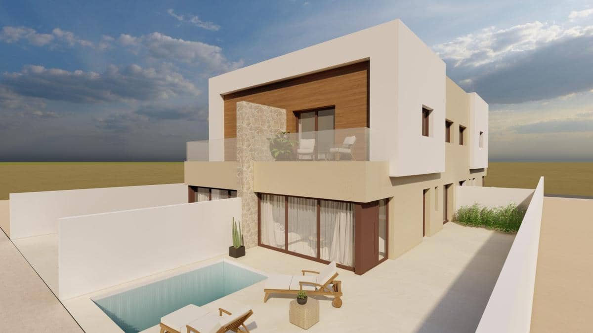 3 slaapkamer Huis te koop in Santiago de la Ribera met zwembad - € 376.500 (Ref: 9909537)