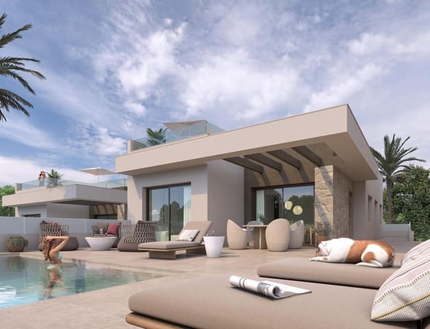 3 makuuhuone Huvila myytävänä paikassa Ciudad Quesada, Rojales mukana uima-altaan 
autotalli - 615 000 € (Ref: 9909549)