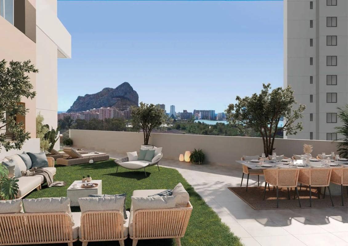 2 quarto Apartamento para venda em Calpe / Calp com piscina - 400 000 € (Ref: 9909634)