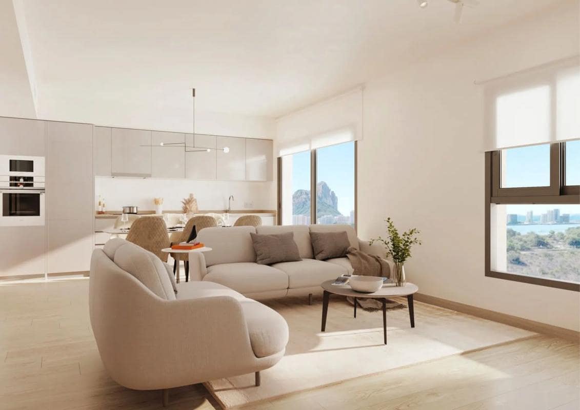 2 quarto Apartamento para venda em Calpe / Calp com piscina - 400 000 € (Ref: 9909634)