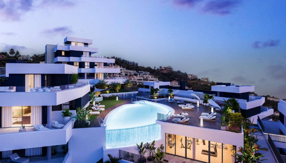 2 sovrum Lägenhet till salu i Marbella med pool garage - 458 000 € (Ref: 9909668)