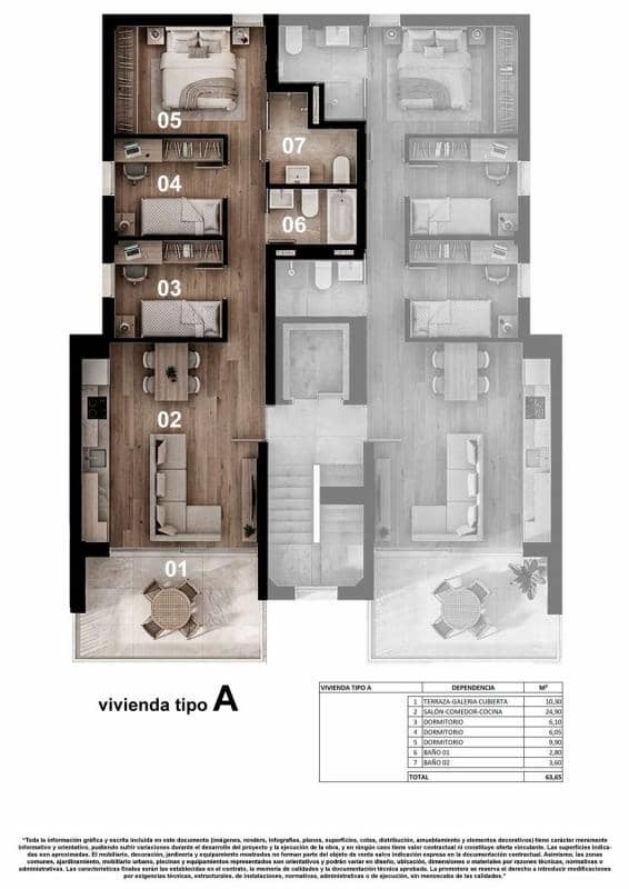 3 makuuhuone Huoneisto myytävänä paikassa Santa Pola mukana uima-altaan 
autotalli - 460 000 € (Ref: 9912066)