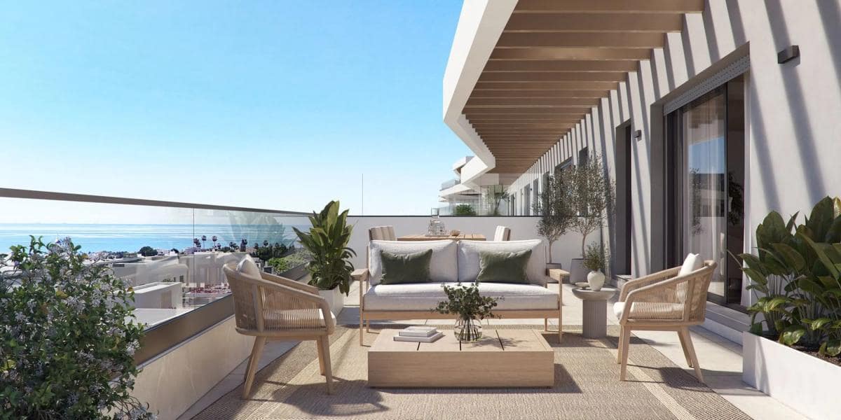 2 sovrum Lägenhet till salu i Estepona med pool garage - 537 000 € (Ref: 9912091)
