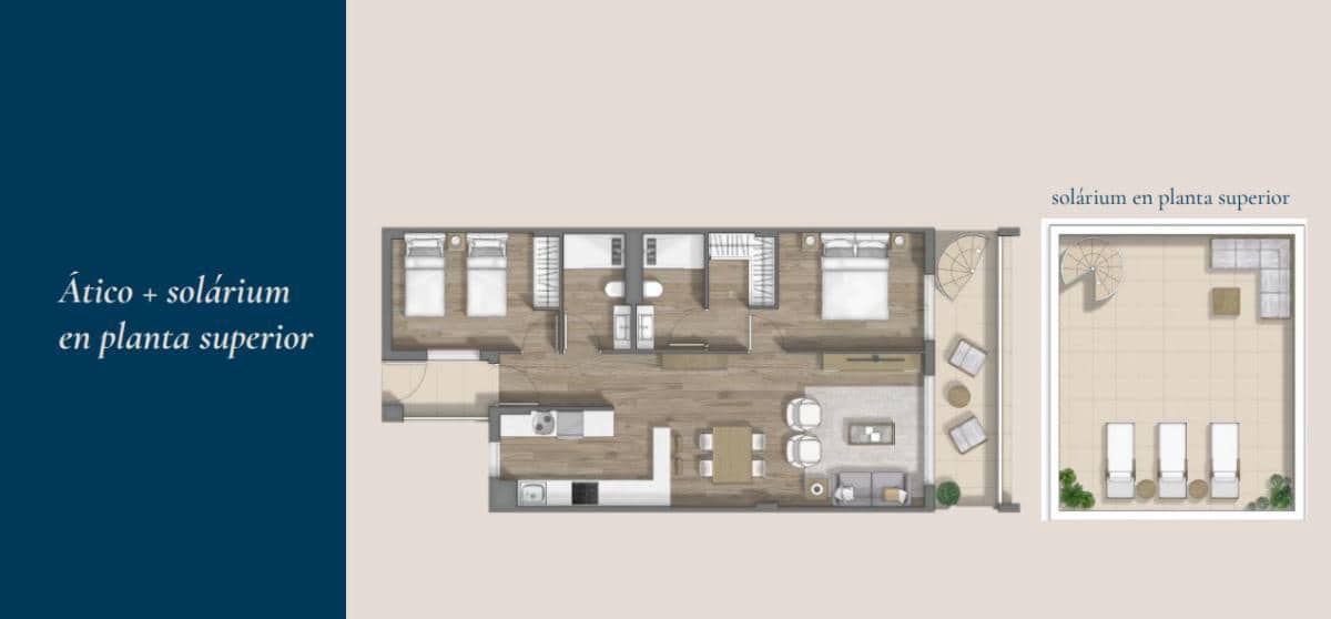 2 bedroom Apartment for sale in Torrox with pool - € 289,000 (Ref: 9912171)