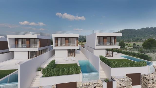 3 slaapkamer Villa te koop in Balcón de Finestrat - Terra Marina, Finestrat met zwembad garage - € 605.000 (Ref: 9913489)