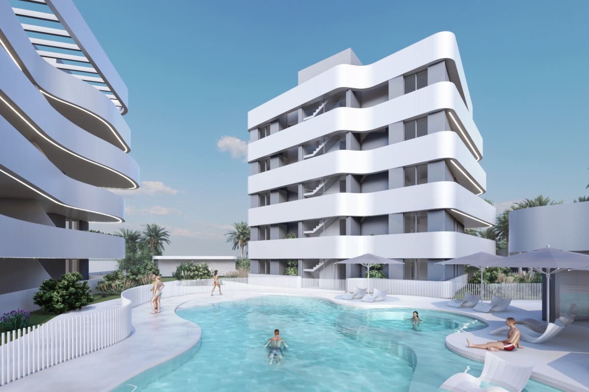 2 slaapkamer Appartement te koop in Guardamar del Segura met zwembad garage - € 299.000 (Ref: 9913490)