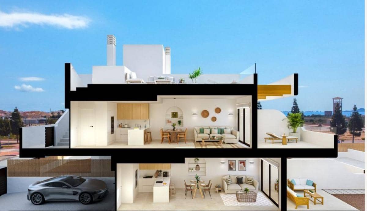 2 sovrum Lägenhet till salu i Los Alcazares med pool garage - 279 900 € (Ref: 9913840)