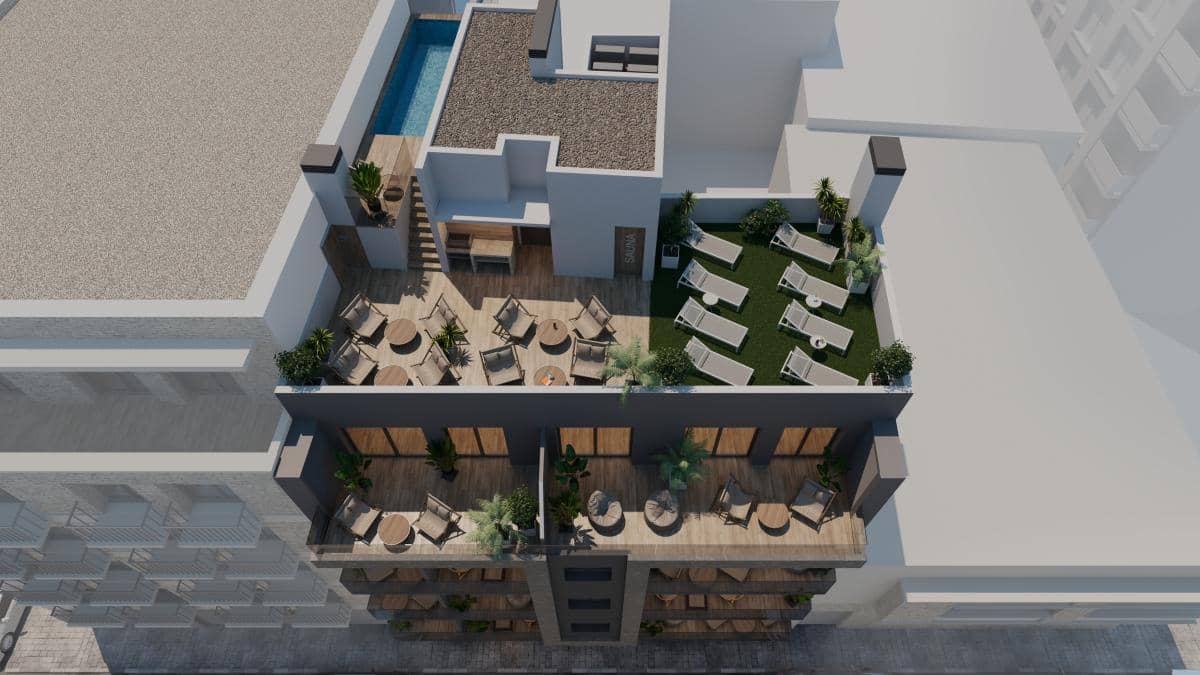 2 soveværelse Lejlighed til salg i Torrevieja med swimmingpool - € 255.000 (Ref: 9913877)