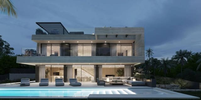 Chalet de 5 habitaciones en Nagüeles Alto, Marbella en venta con piscina garaje - 5.700.000 € (Ref: 9913945)