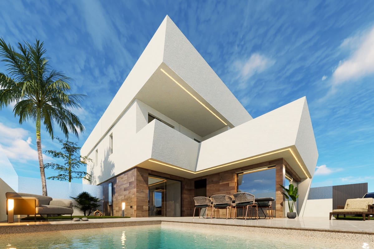 3 slaapkamer Villa te koop in San Pedro del Pinatar met zwembad - € 519.950 (Ref: 9914002)